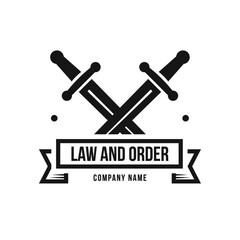 law and order logo element