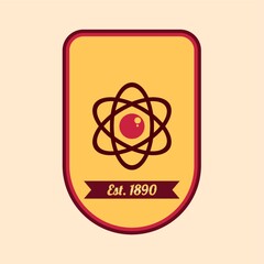 university logo element
