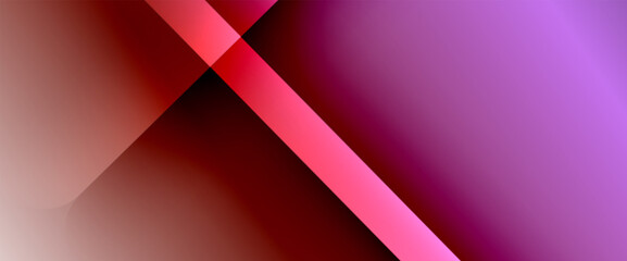 Obraz premium Fluid gradients with dynamic diagonal lines abstract background. Bright colors with dynamic light and shadow effects. Vector wallpaper or poster