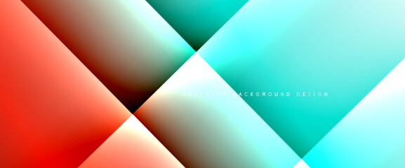 Obraz premium Fluid gradients with dynamic diagonal lines abstract background. Bright colors with dynamic light and shadow effects. Vector wallpaper or poster