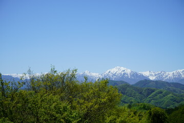 View the Northern Alps of Japan