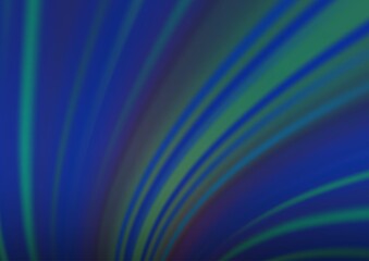 Light BLUE vector bokeh template. Creative illustration in halftone style with gradient. A completely new template for your design.