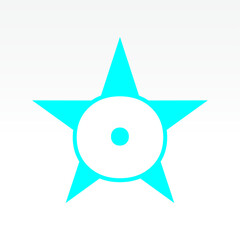 Vector illustration Initial Letter O abstract technology logo. Typography digital space concept.