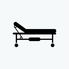 intensive care unit icon. resuscitation, rehabilitation, hospital ward. medicine concept. vector illustration can be used for topics like hospital, medical care