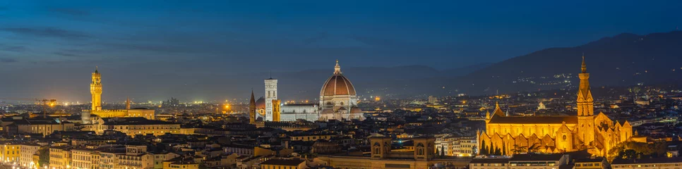 Deurstickers Panorama view of Florence skyline in Tuscany, Italy © orpheus26
