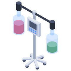 
Drip icon in isometric vector 
