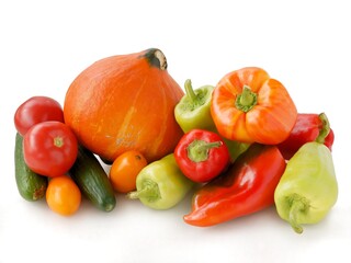 various multicolor vegetables for eating and cooking close up