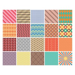 Collection of seamless designs