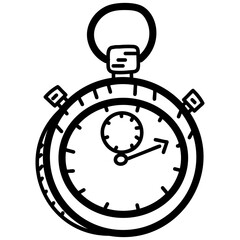 Stopwatch Device Vector 