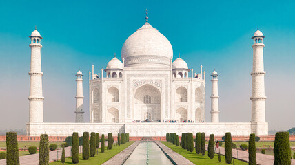 Taj Mahal - Monument in Agra, Indien