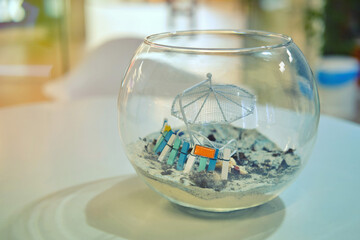 Concept travel problems due to coronavirus epidemic