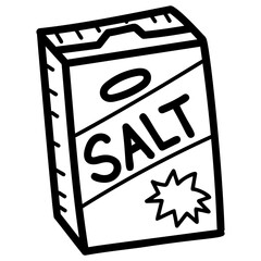 Salt Box Drawing 
