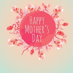 happy mother's day design