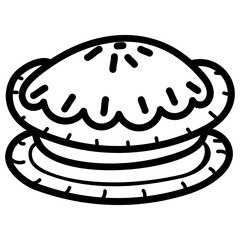 Baked Pie Vector 