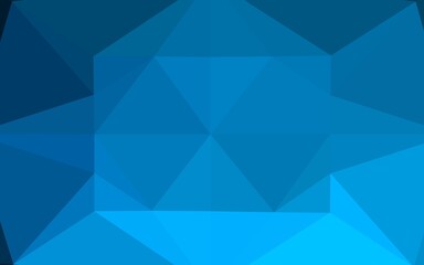 Obraz premium Light BLUE vector blurry hexagon pattern. Brand new colored illustration in blurry style with gradient. Triangular pattern for your business design.