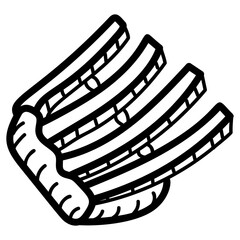 Raw Steak Vector 