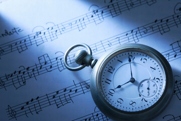 懐中時計と譜面