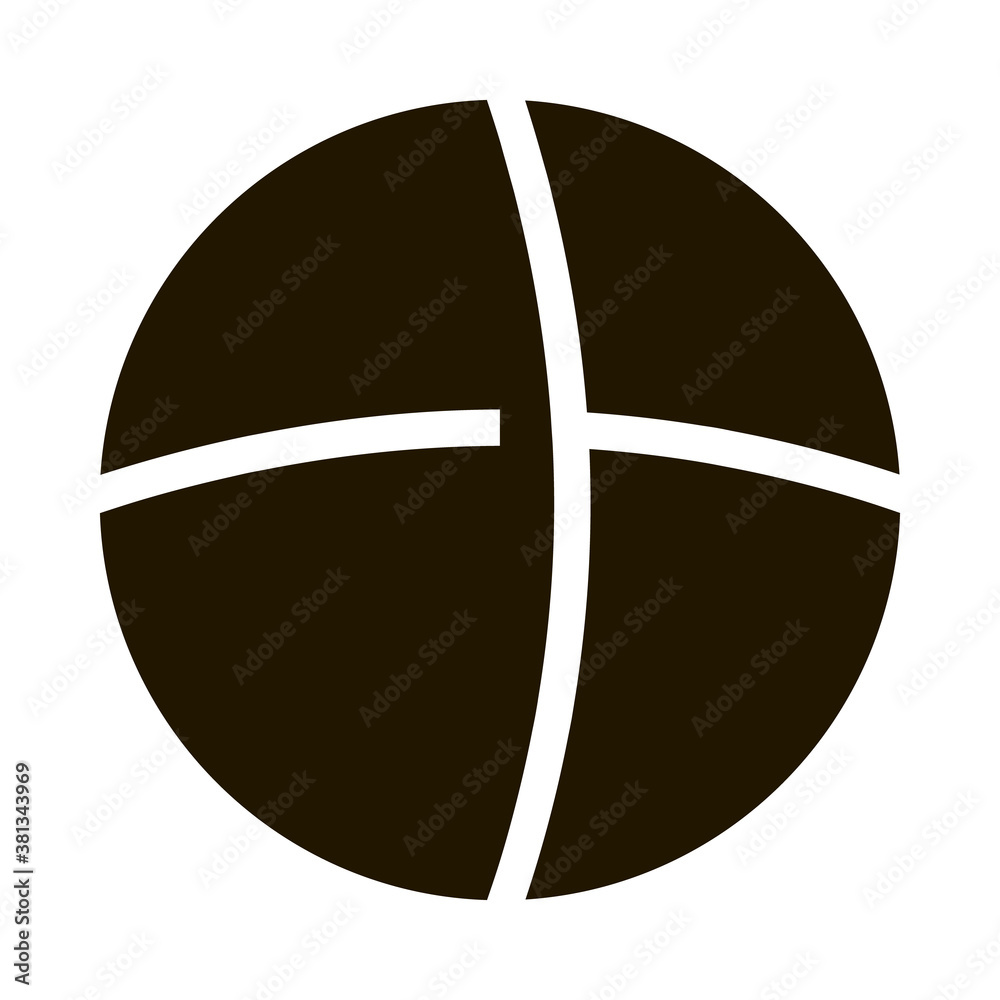 Poster scan head authentication glyph icon vector. scan head authentication sign. isolated symbol illustrat