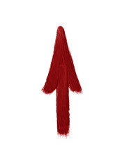 watercolor arrow red on a white background