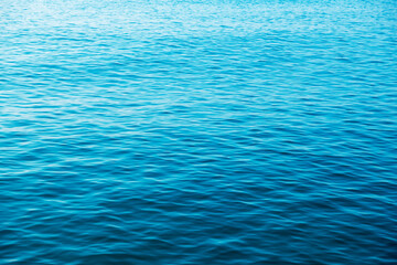 Blue sea water background texture