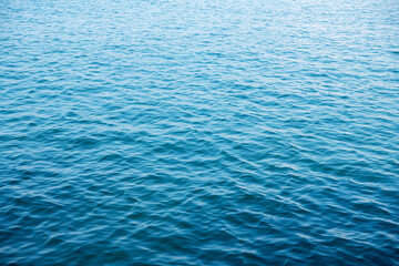 Blue sea water background texture