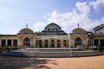 Fototapeta na wymiar classical old opera building in Vichy city in France