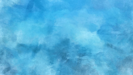 Abstract watercolor wallpaper. Colored texture. Surface design concept for wallpaper, banner, postcard, clothing. Blue ocean, sky