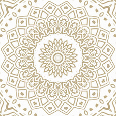 Oriental Seamless Vector Pattern - Repeating ornament for textile, wraping paper, fashion etc.