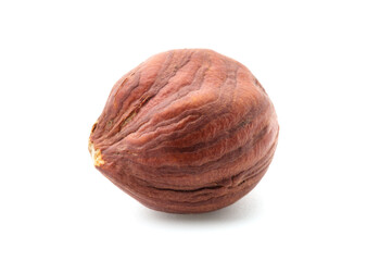 Hazel nut isolated on white background