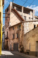 Casa de les Trabucades building in Caldes de Montbui.