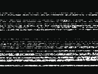Glitch VHS 4:3 Screen CRT TV VCR Graphic Texture Vector Graphic Pattern Analog Picture No signal