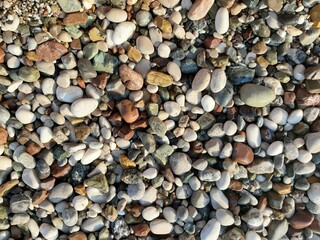 Sea pebbles