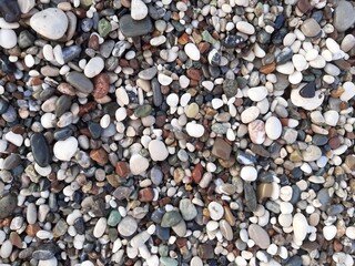 Sea pebbles