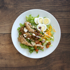 Seasoned Chicken Cobb Salad
