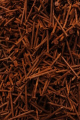 Rusty Nails Background Texture