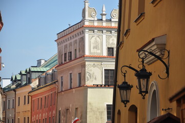 Lublin. Poland, Walk in the old town.