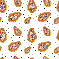 Pipe Papaya Halves Pattern