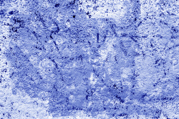Fototapeta na wymiar Blue paint texture. Interior of a modern loft. Abstract bright background. The facade of an old house.