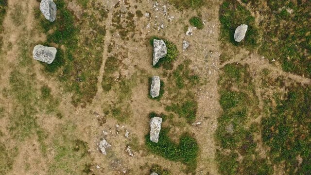 Kermario stones alignments Carnac Stones Brittany France