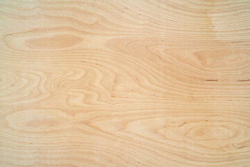 Light plywood texture. Patterned wooden background. Wood product. - obrazy, fototapety, plakaty