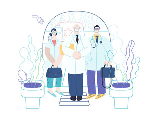 Medical insurance template - specialists visits