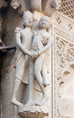 Maheshwar Temple architecture details from India