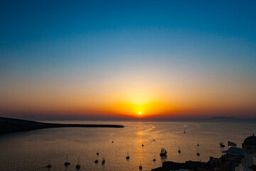 Sonnenuntergang Oia Santorini