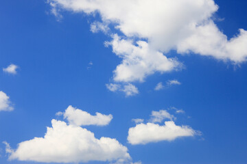 Fototapeta premium 青空と白い雲