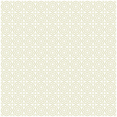 polygonal geometric arabic seamless pattern design