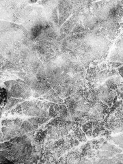 Broken ice on the lake as a background.