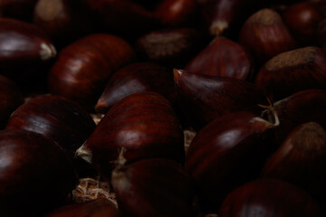 chestnuts in a cook in spain