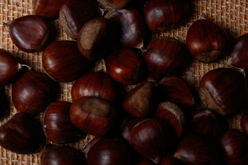 chestnuts in a cook in spain