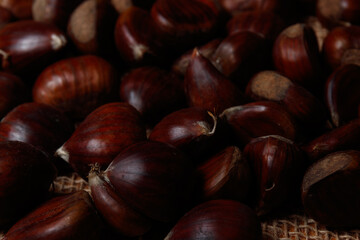 chestnuts in a cook in spain