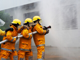 Fire departments and emergency response teams will conduct disaster preparedness drills